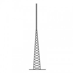 Torre Autosoportada Tubular ROHN de 27.5 metros Linea SSV HEAVY DUTY. Torre Autosoportada Tubular ROHN de 27.5 metros Linea SSV HEAVY DUTY.