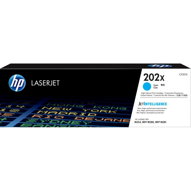 TONER HP CYAN LaserJet Pro M254 Printer series