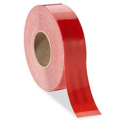 Cinta Conspicuity Rojo 983-72 5CM X 45.7 MT Lámina Reflectiva para Camiones Cinta Conspicuity Rojo 983-72 5CM X 45.7 MT Lámina Reflectiva para Camiones