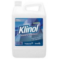 Limpiavidrios Klinol Vidrios y Superficies x 5Lts (LEM) Limpiavidrios Klinol Vidrios y Superficies x 5Lts (LEM)