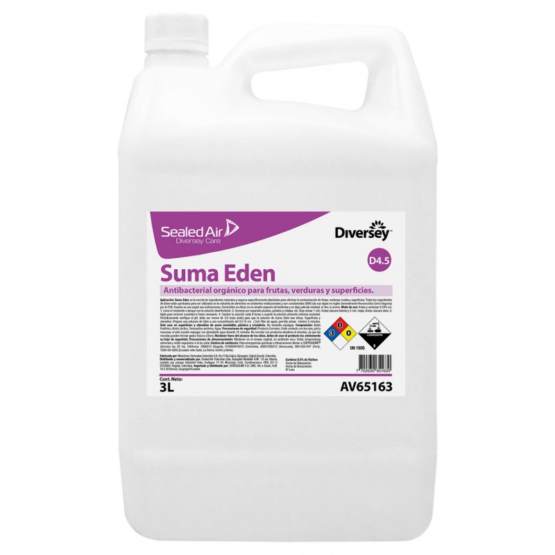 Desinfectante Suma Eden x 3lts Desinfectante Suma Eden x 3lts