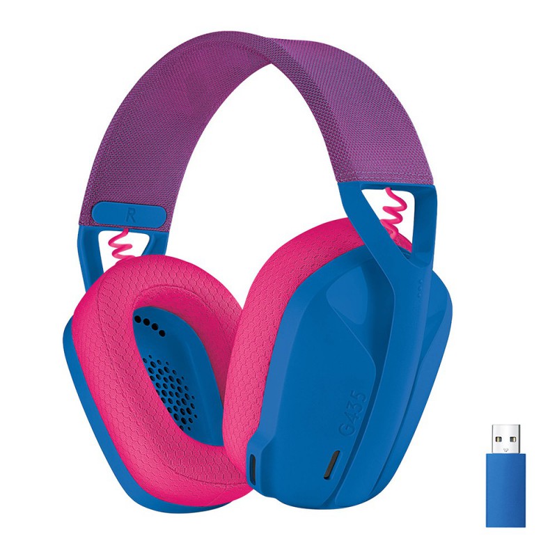 Logitech G G733 Wireless Headset Auriculares Inalámbrico Diadema Juego Azul