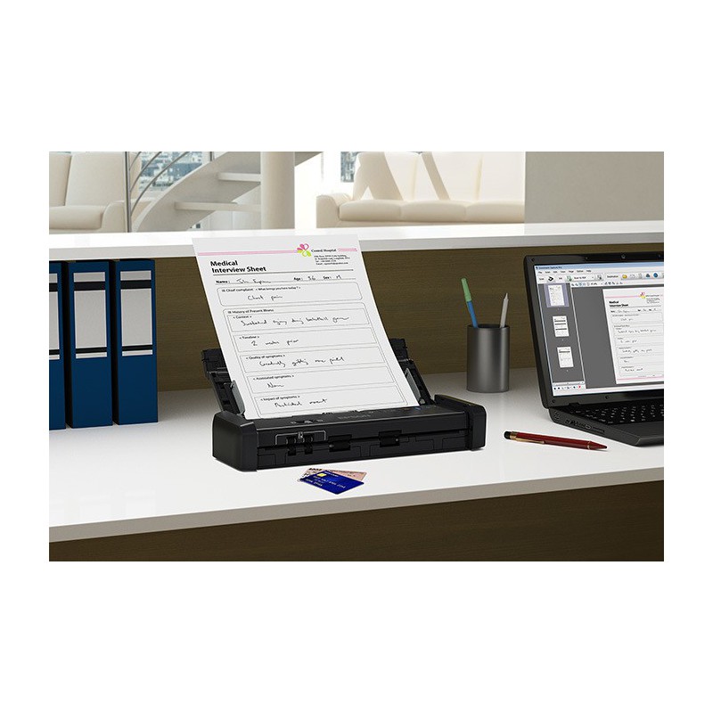 B11B243201  Epson DS-320 Escáner dúplex portátil para documentos
