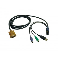 Kit de cables para multiplexor KVM - Kit combinado de cables PS2/USB de 6 pies (1 Kit de cables para multiplexor KVM - Kit combinado de cables PS2/USB de 6 pies (1